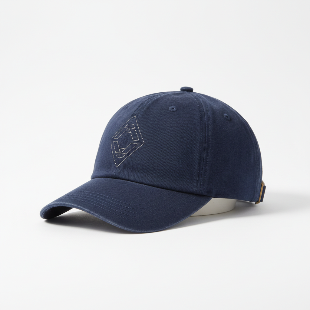 A stylish cap on a white background